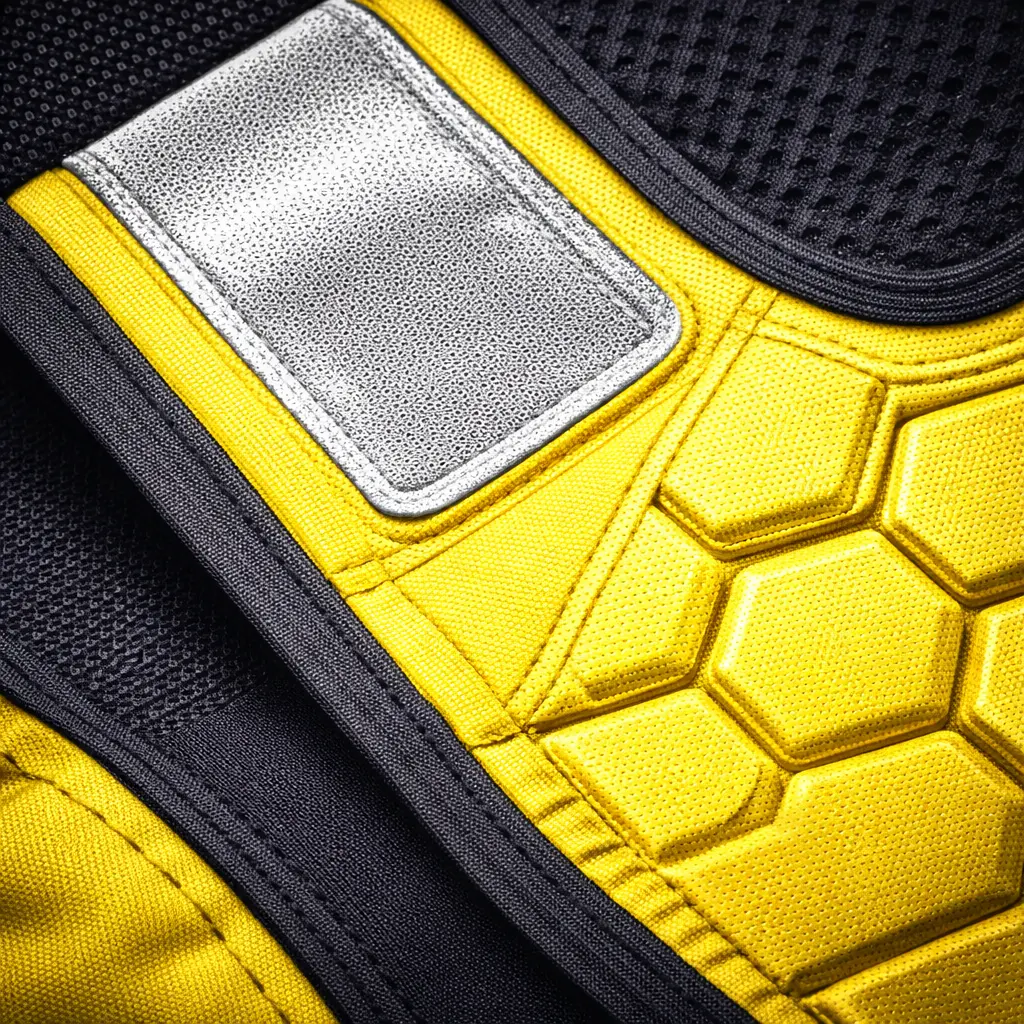 Protective material and reflector detail